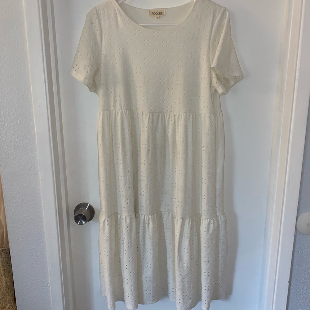 ROOLEE White Eyelet Dress